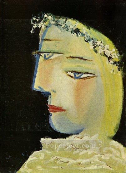 Portrait Marie Therese 4 1937 cubism Pablo Picasso Oil Paintings